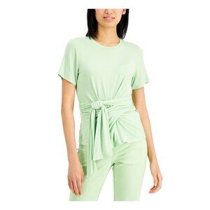 New Alfani Womens Top Green . Petite small